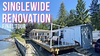 Manufactured Home Renovation  Full Home Tour [upl. by Okiman713]