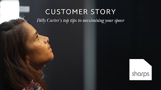 Customer Story  Dilly Carter’s top tips to maximising your space [upl. by Lledo]