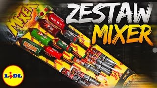 Zestaw Sylwestrowy MIXER z Lidla 2016  Pyroco [upl. by Rede720]