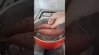 Sweet potato recipe 🍠 😋  ytshorts sweetpotato kkcooks84 subscribe 👍🏼 [upl. by Haiel577]