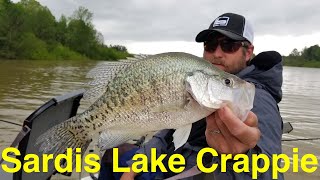 Crappie Fishing Mississippis Sardis Lake [upl. by Annavahs762]