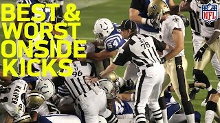 Best and Worst Onside Kicks since 2008  NFL Highlights [upl. by Nakada]