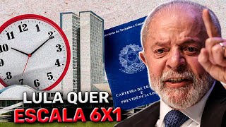 LULA É CONTRA O FIM DA ESCALA 6X1 [upl. by Thanos952]