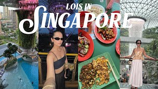 SINGAPORE TRAVEL VLOG  places to explore must visit hawkre centers summer ootds amp new friendships [upl. by Zetram]