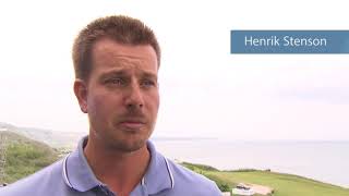 Henrik Stenson Interview at Thracian Cliffs [upl. by Mireielle640]