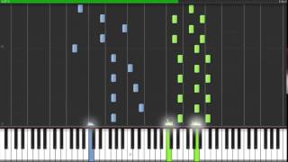 Ludovico Einaudi  Fuori dal mondo Synthesia [upl. by Ellenehc601]