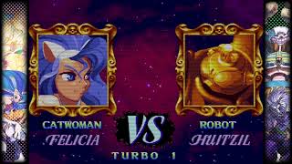 Darkstalkers Felicia Playthrough [upl. by Ruscher]