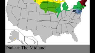 Map of English Dialects in the US [upl. by Felix190]