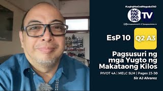 EsP 10 Q2 Aralin 3  Pagsusuri ng mga Yugto ng Makataong Kilos [upl. by Bryner]