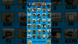 😱♈2024 New update 2024 All New Cheat Code New Update shorts short Indian Bikes Driving 3d [upl. by Salema]