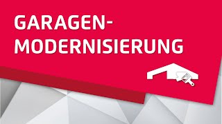 GARAGENMODERNISIERUNG  ZAPF modernisiert und renoviert Ihre Garage [upl. by Roseann360]