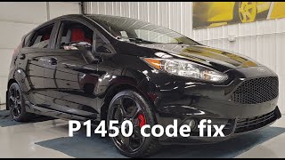 Ford Fiesta st focus p1450 code fix [upl. by Ydoow341]