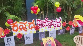 Karnataka Rajyotsava Decoration by our amazing team [upl. by Anuala]