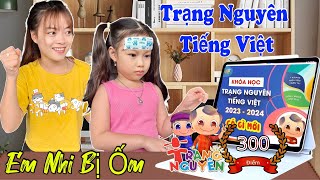 Quỳnh Nhi Thi Trạng Nguyên Tiếng Việt  Hằng Nheo Vlog [upl. by Minor640]