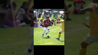 Kids Skills in Football 😍 [upl. by Nilahs317]