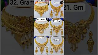 Fancy Necklace Designs Gold Necklaces Designs Pictures Gold Necklace Designs2024 necklace EP 61 [upl. by Tallia]