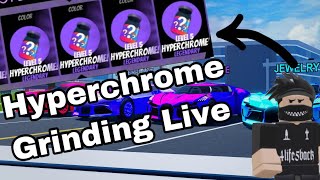 HyperChrome Grinding Roblox Jailbreak LIVE🛑 [upl. by Louise]