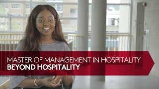 Beyond Hospitality Cornell Master of Management in Hospitality MMH [upl. by Jesse]