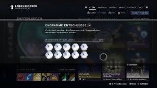 Destiny 2070 quot20quot Everversum Engramme öffnen  Engrammtag  Und ein wenig BLABLABLA 😄HDPS5 [upl. by Mikkanen]