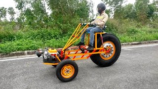 Build A Crazy Trike Use Giant Wheel And Unforgettable Experiment [upl. by Ifok]