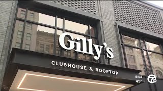 An inside look at the new upscale Gillys Clubhouse opening in Detroit Friday [upl. by Salchunas605]