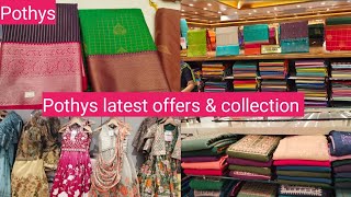 Pothys saree collectionPothys latest offers2024pothys festive wear collectionpothys kids collecti [upl. by Tsirhc]