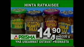 MTV3 mainoksia Elokuu 2000 [upl. by Rebmac67]