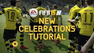 FIFA 15  New Celebrations Tutorial [upl. by Scarlett]