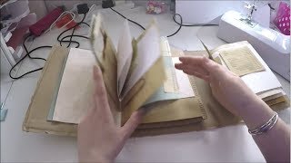 LAPBOOK PROCESS VIDEO  JUNK JOURNAL [upl. by Ozen721]