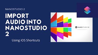 How to import audio stems into Nanostudio 2 [upl. by Madoc895]