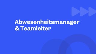 How to Clockodo  Abwesenheitsmanager amp Teamleiter [upl. by Ylrebmic]