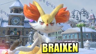 Pokken Tournament DX Gameplay Part 22 — BRAIXEN Gameplay Switch [upl. by Thinia730]