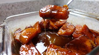 Easy Candied Yams  Holiday Recipe  Few Ingredients [upl. by Akinehs]