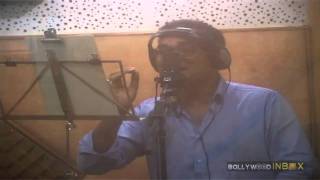 Singer Abhijeet Bhattacharyas song Recording Shootmp4 [upl. by Aineg]