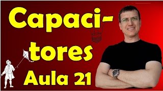 Capacitores  Associação  Eletrodinâmica  Aula 21  Prof Marcelo Boaro [upl. by Naimad]