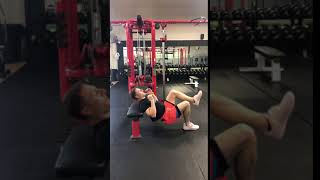 Single Leg Glute Bridge from bench [upl. by Mcroberts]