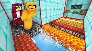 ¡NINGÚN NOOB PUEDE PASAR ESTA CARRERA DE TRAMPAS EN MINECRAFT 😂🔥 MINECRAFT DEATH RUN 8 [upl. by Wendie]