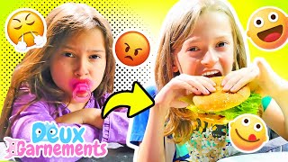 Que les enfants mangentils Les aventures de deux garnements Vidéo pour filles Vlog famille [upl. by Onfroi]