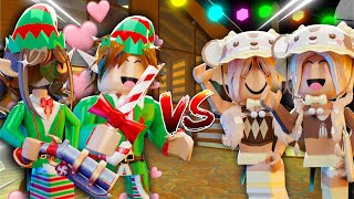 BEATING PREPPY TEAMERS as ELFS in MM2 😍 Murder Mystery 2 Funny Moments [upl. by Annav]