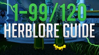 Runescape 3  199120 Herblore guide 2021 [upl. by Ashien929]