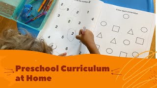 Easy Preschool Curriculum at Home For Children [upl. by Ahouh197]