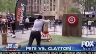 Fox News Host Hits Man With Axe [upl. by Jacoby]