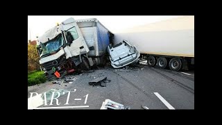 The ULTİMATE TRUCH CRASH COMPİLATİON WITN NO LIGHT 18 part 1 carcrash dashcam extreme [upl. by Lonyer338]