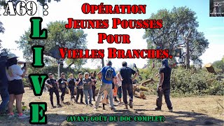 A69 Opération Jeunes Pousses Pour Vielles Branches Avant première du trailer  échange avec un 🐿️ [upl. by Swirsky]