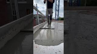 leveling of concrete to a perfectly even base [upl. by Allistir]