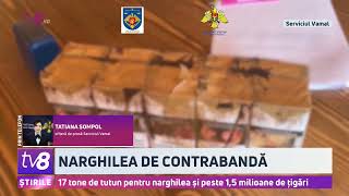 Narghilea de contrabandă 17 tone de tutun pentru narghilea și peste15 milioane de țigări [upl. by Emmalynne]