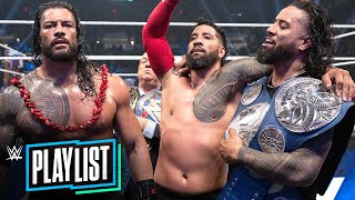 Roman Reigns teams up with The Usos WWE Playlist [upl. by Tanhya317]