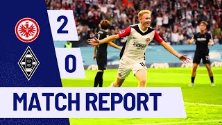 Eintracht Frankfurt 20 Borussia Mönchengladbach – Souveräner Heimsieg  Bundesliga 202425 [upl. by Limber]