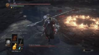 DARK SOULS III  Champion Gundyr Easy kill  How to parry him easily [upl. by Arimak898]