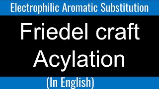 Friedel Craft Acylation with Acid and Anhydride I Electrophilic Aromatic substitution I Benzene [upl. by Paxton]